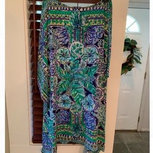 Lily Pulitzer Silk Poncho Dress